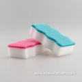 Magic Sponge With Scouring Pad Kitchen Cleaning